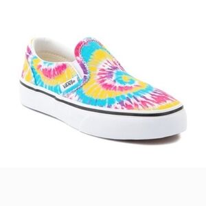 Vans Classic RainbowTie-Dye Slip-on Youth Size 2